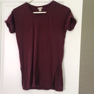 XS J Crew Mauve T-Shirt